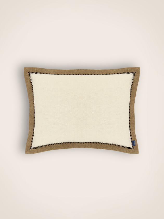 Khadi Black Cushion Cover