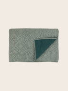 Couvre-lit haute gamme en coton bicolore