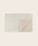 Couvre-lit haute gamme en coton bicolore