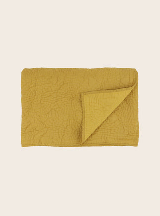 Couvre-lit haute gamme en coton bicolore