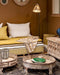 Abat-jour pour lampadaire de salon en raphia