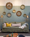 Canapé Adar en tissu à double matelas personnalisable