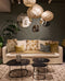 Trois tables basses Ame en acier brut 