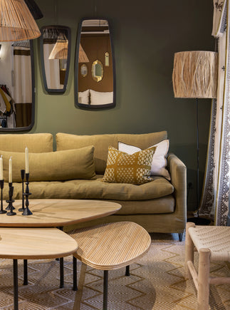 Pied de lampadaire pour salon fin en acier brut noir