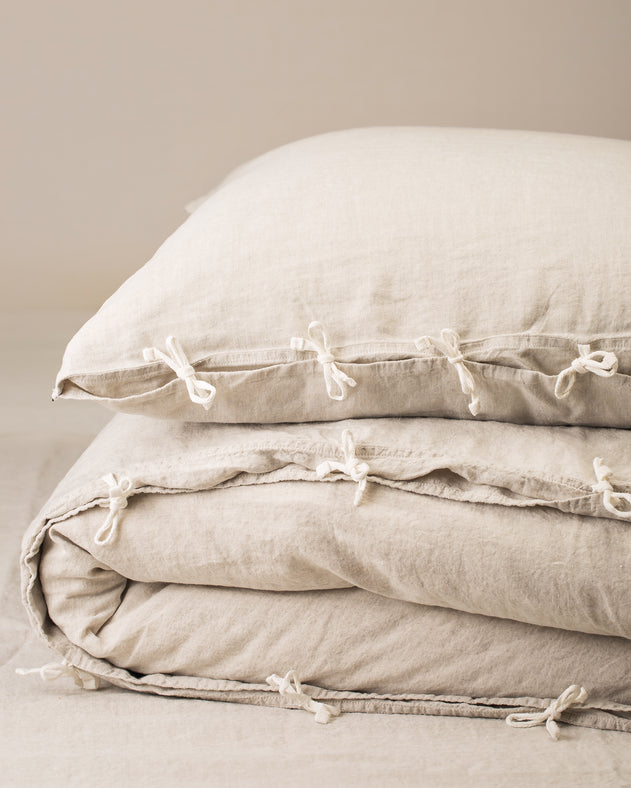 Selena Bedding Set - Cement