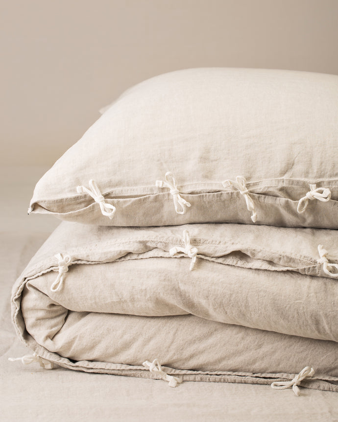 Selena Bedding Set - Cement