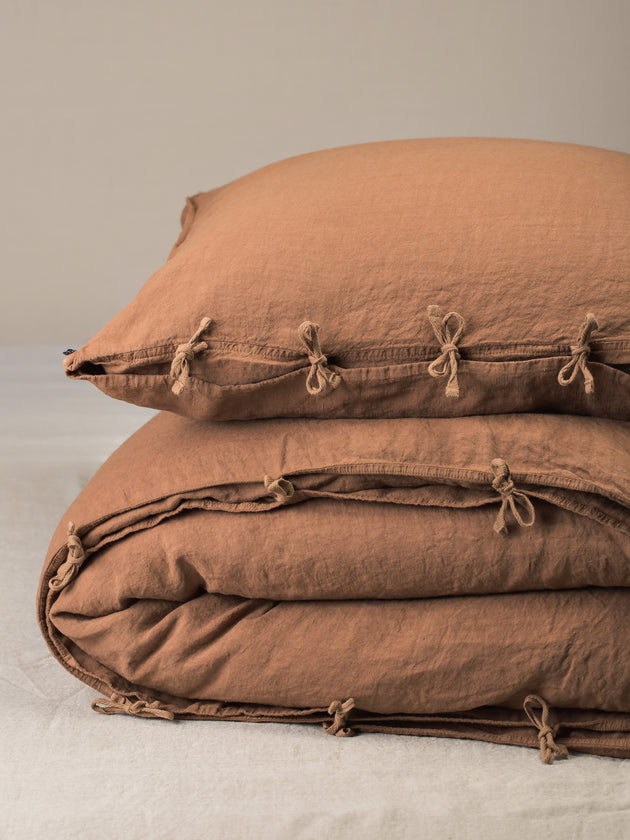 Parure de lit Selena - Sepia