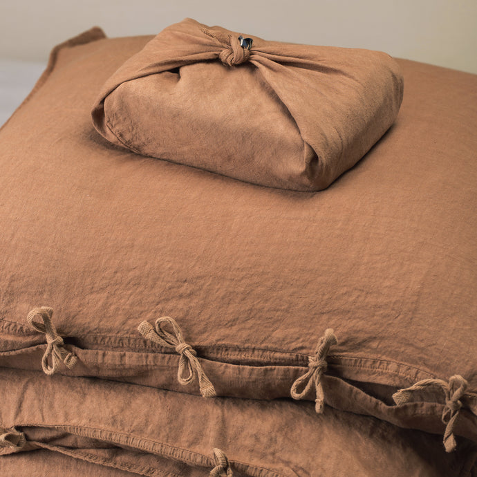 Selena Bedding Set - Sepia