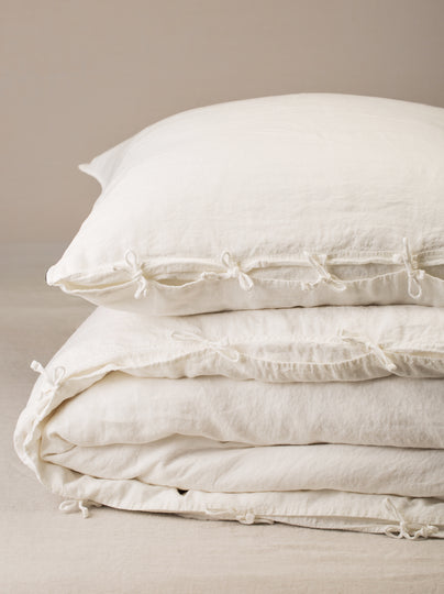 Selena Bedding Set - Off-White