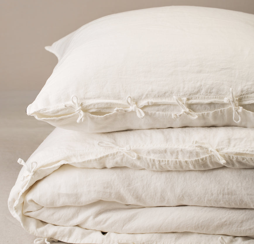 Selena Bedding Set - Off-White