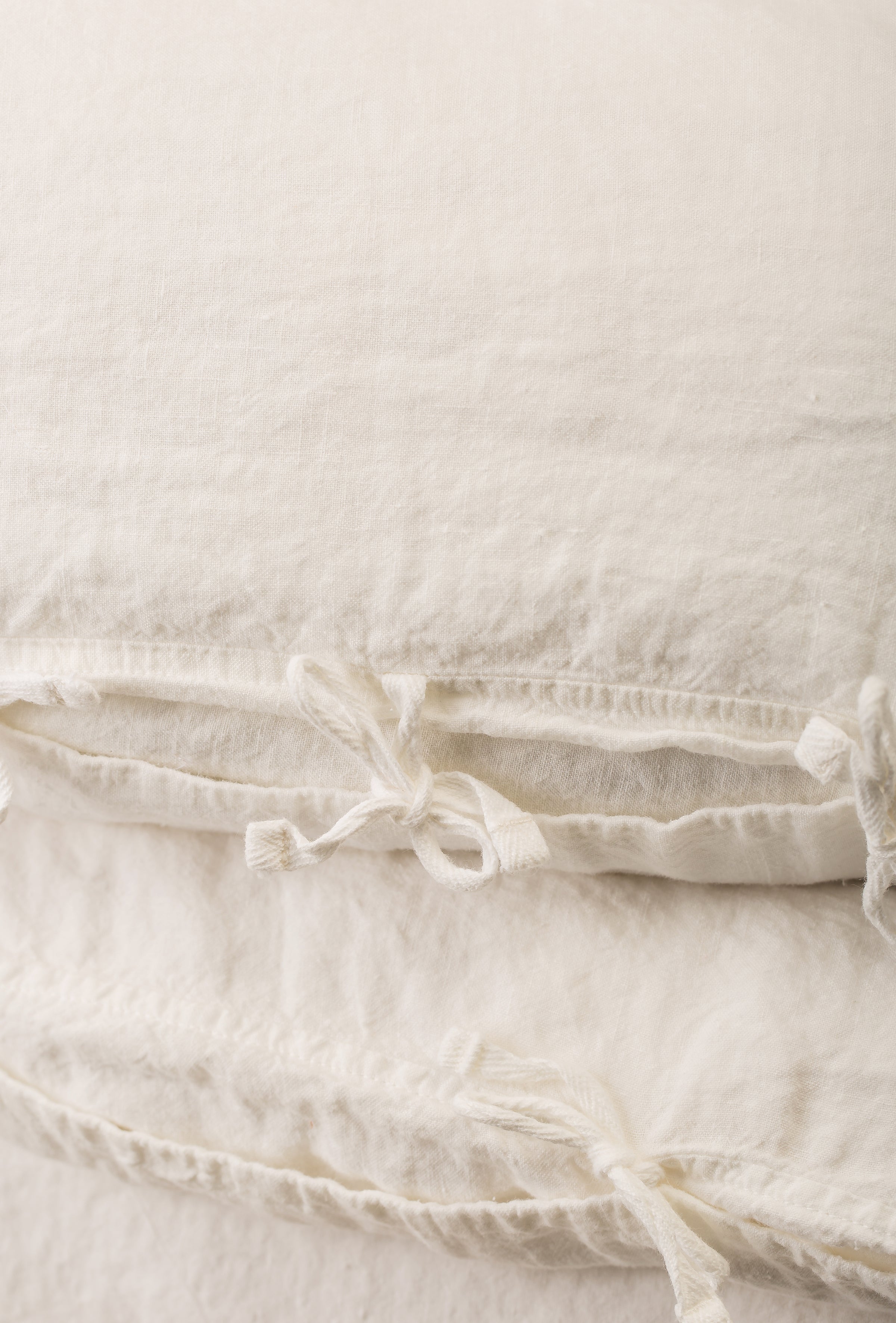 Parure de lit Selena - Blanc Cassé