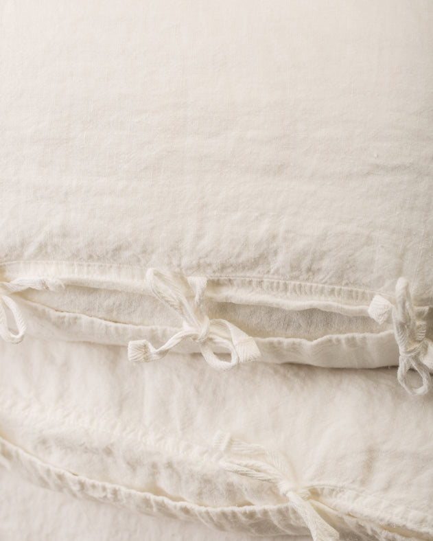 Parure de lit Selena - Blanc Cassé