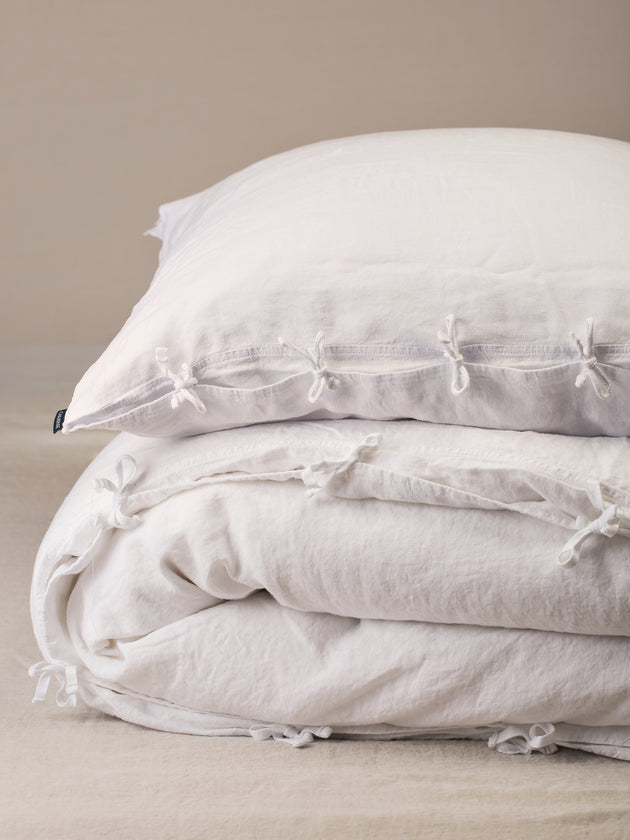 Parure de lit Selena - Neige