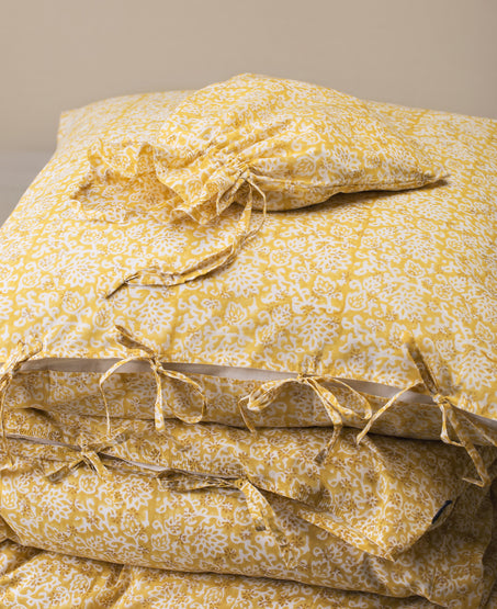 Dalia bedding set - Turmeric