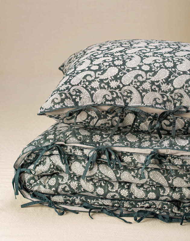 Parure de lit Paisley - Lac
