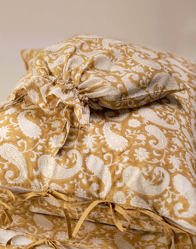 Paisley Bedding Set - Camel