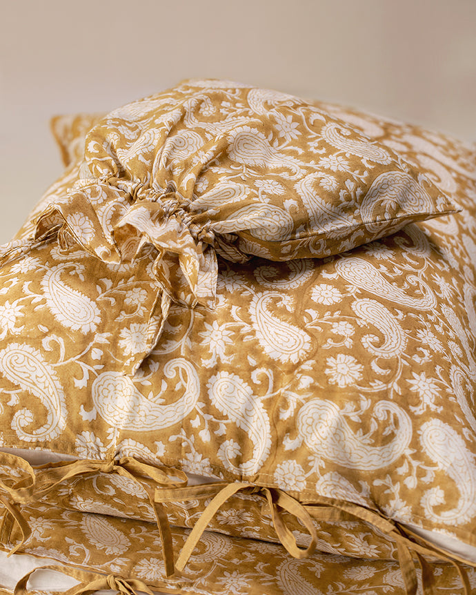 Parure de lit Paisley - Camel