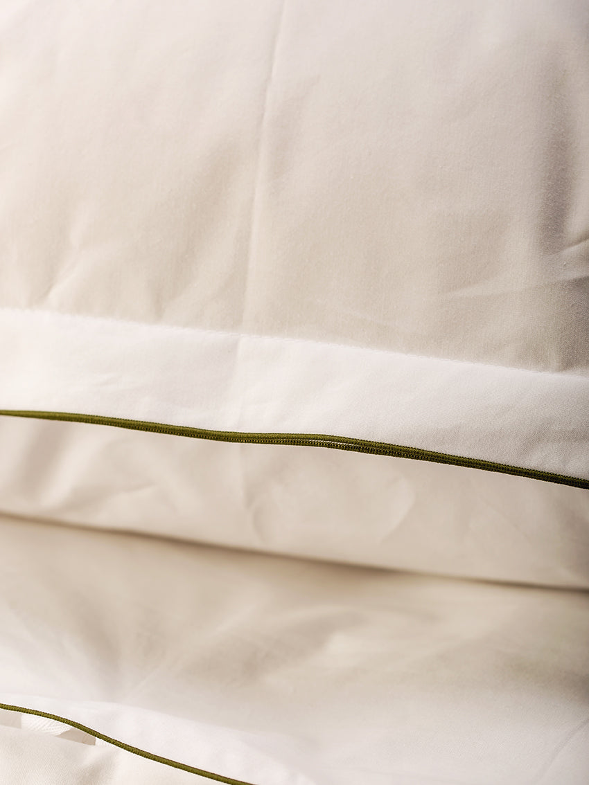 Parure de lit Bora - Olive