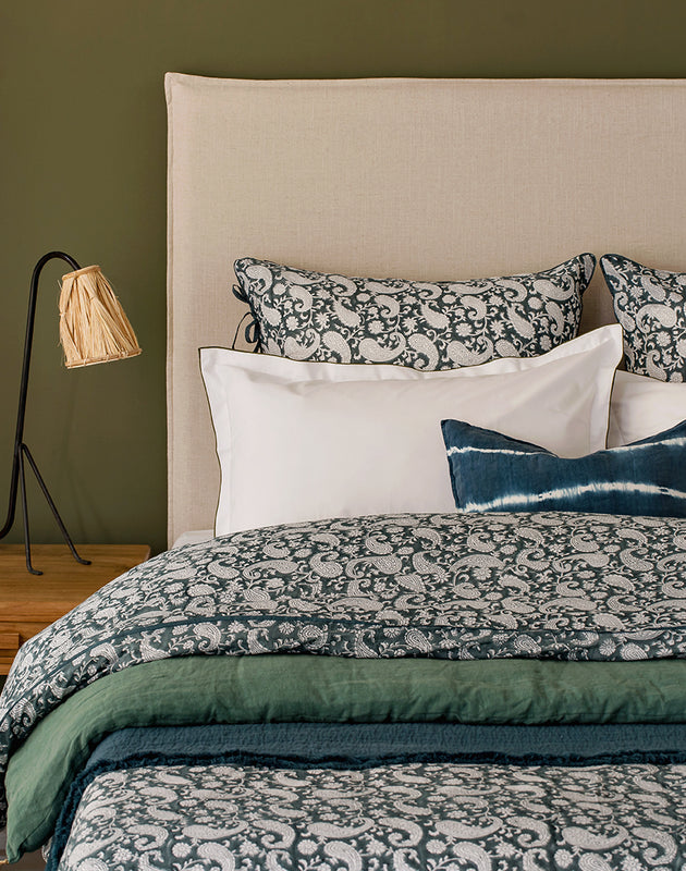 Paisley Bedding Set - Lake