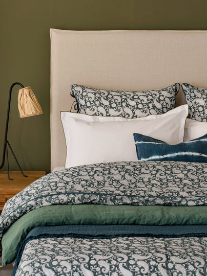 Organic Paisley Duvet Cover