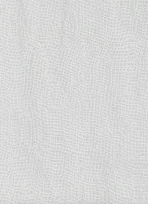 Tissu Costa blanc en voile de lin