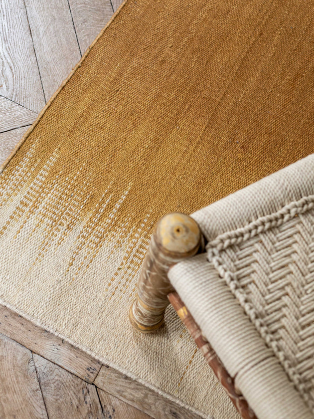 Tapis coloré Adao tons jaunes Mordore