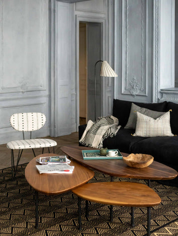 Table Basse Yomi en Noyer