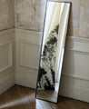 Miroir rectangulaire en acier brossé