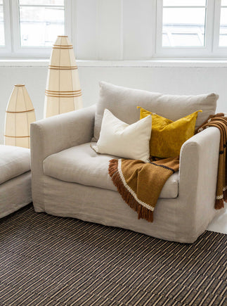 Grand tapis Kharo avec le Plaid Jivaro