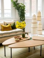 Table Basse Yomi en chêne brut
