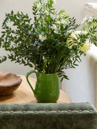 Vase en agile vert