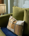 Washed velvet sofa cover