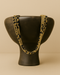 Gold pearl necklace