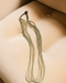 Gold pearl necklace