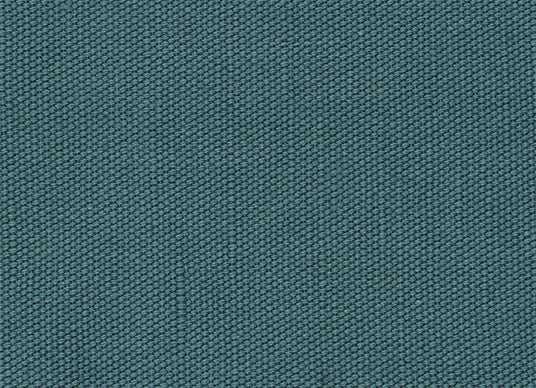 Tissu en coton et lin bleu