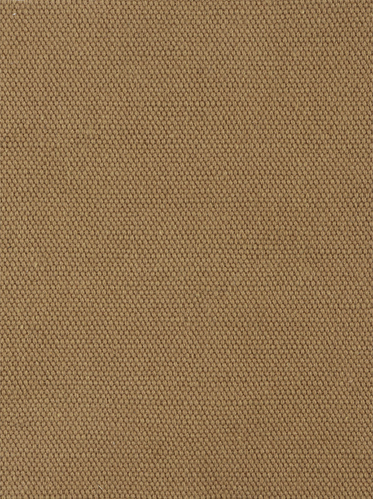 Tissu en coton et lin noisette