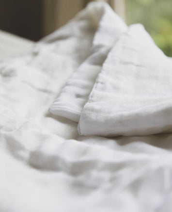 Couette blanche en soie d'hiver