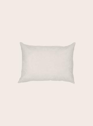 Coussin de garnissage en plume et enveloppe de coton