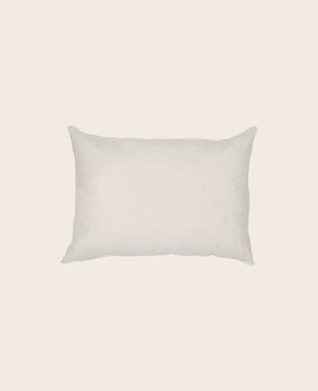 Coussin de garnissage en plume et enveloppe de coton