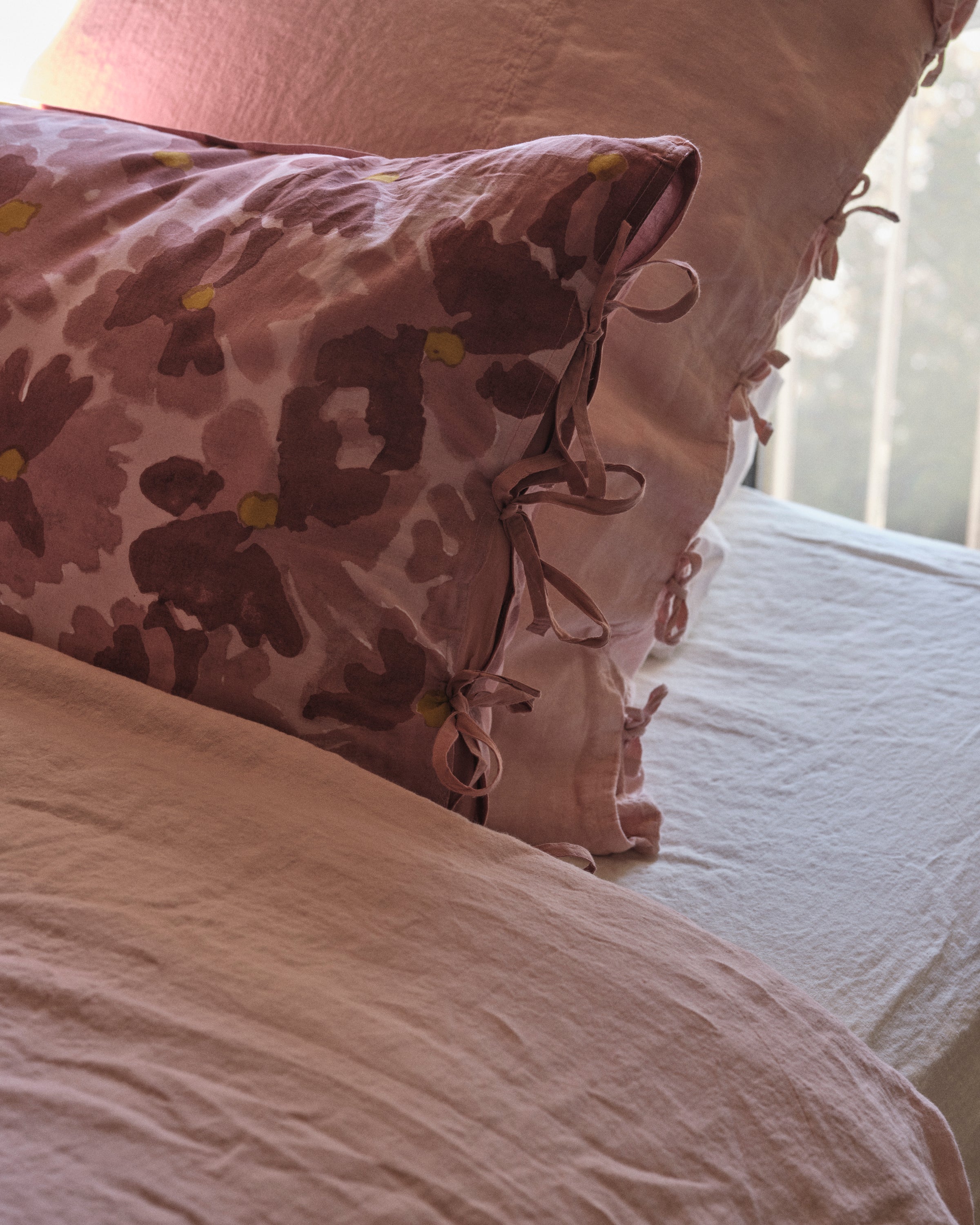 Set de 2 taies d'oreiller Peonia