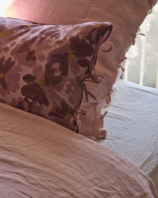 Set de 2 taies d'oreiller Peonia