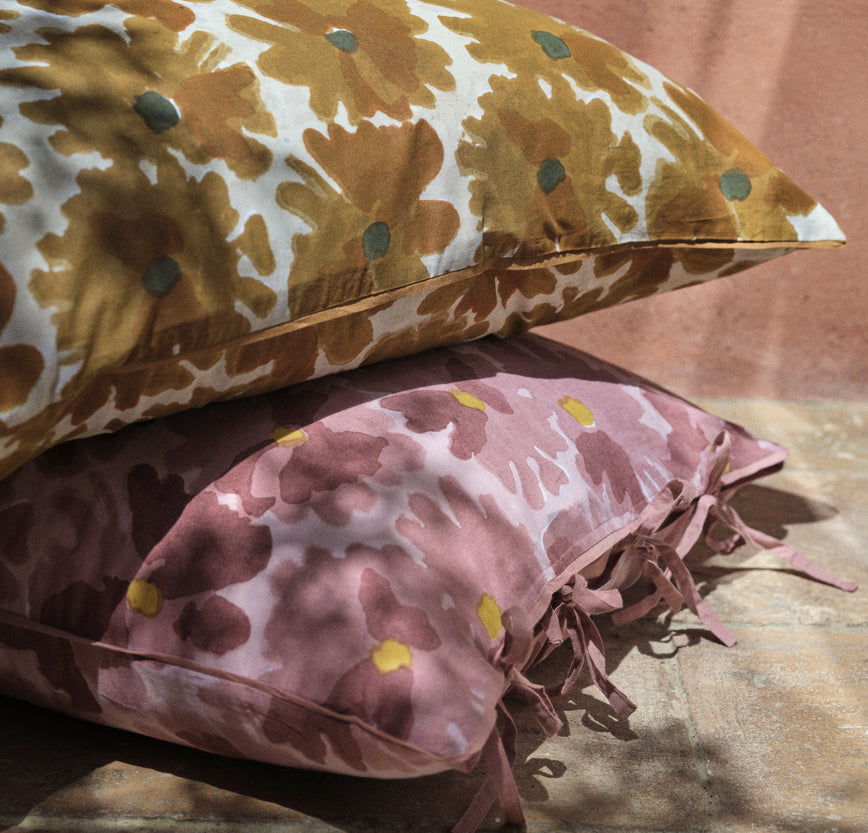 Set de 2 taies d'oreiller Peonia
