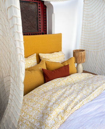 Parure de lit Dalia - Curcuma