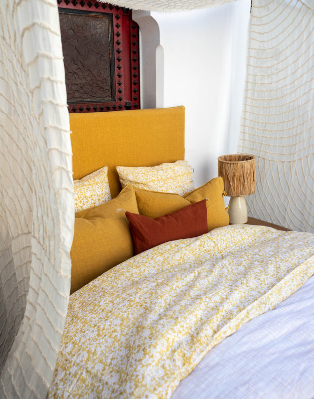 Dalia bedding set - Turmeric