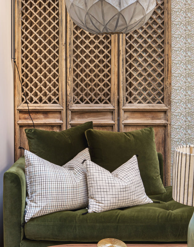 Housse de coussin Bajna