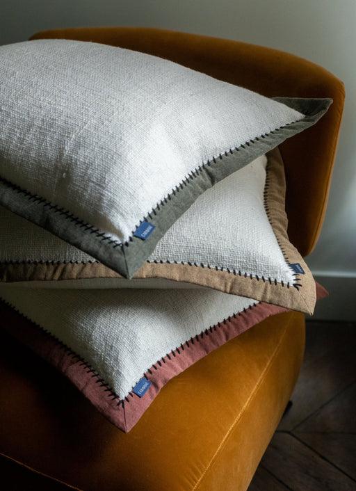 Khadi Black Cushion Cover