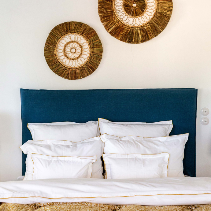 Holi headboard and bed base cover