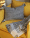 Houndstooth cushion cover