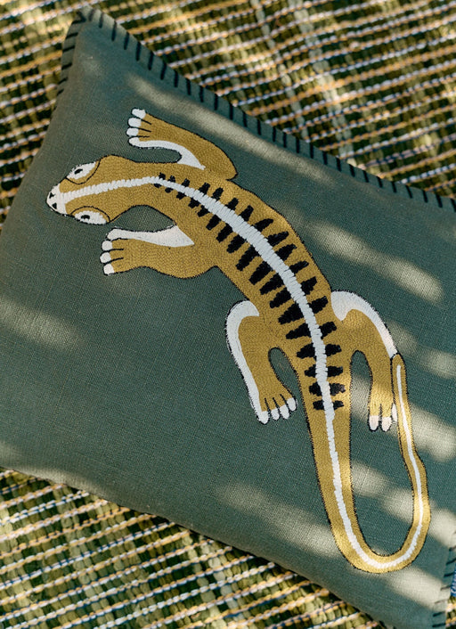 Housse de coussin Gecko