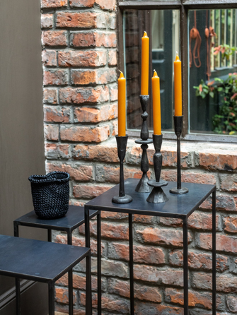 Set of 3 Nox candle holders